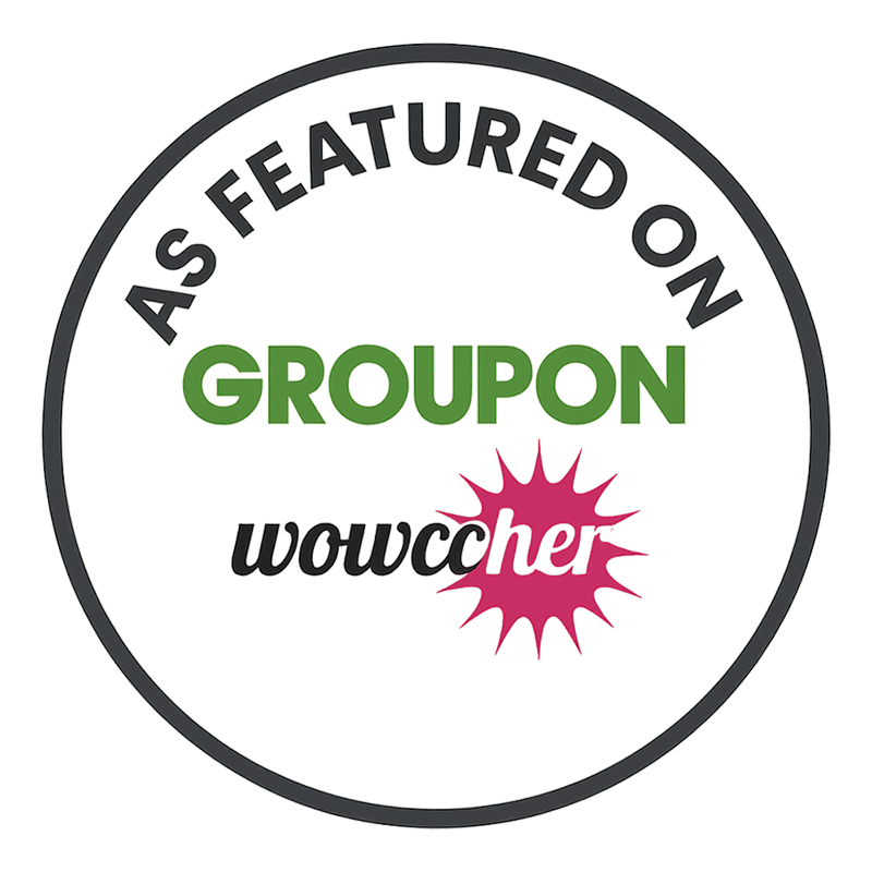 As featured on Wowcher & Groupon